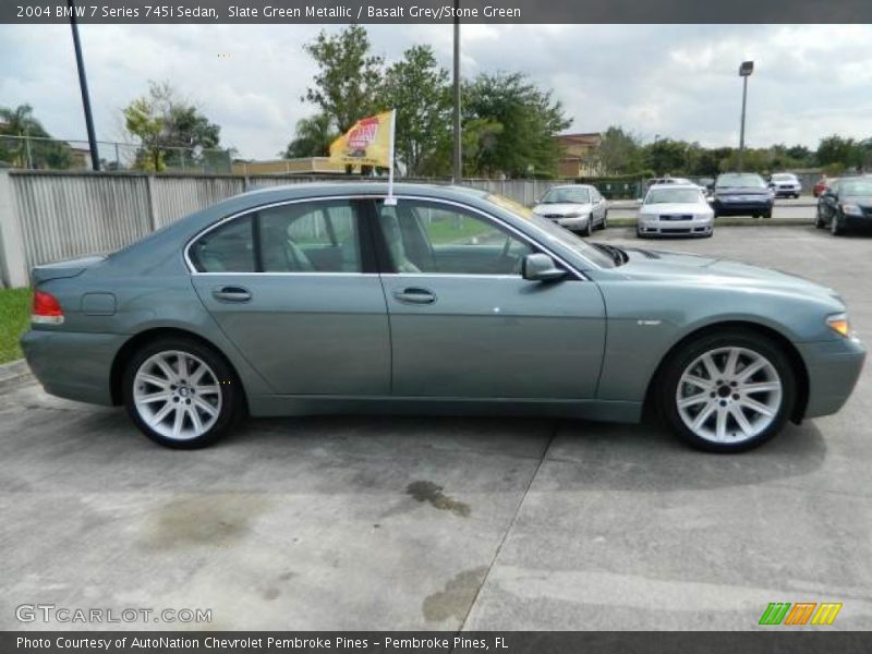  2004 7 Series 745i Sedan Slate Green Metallic