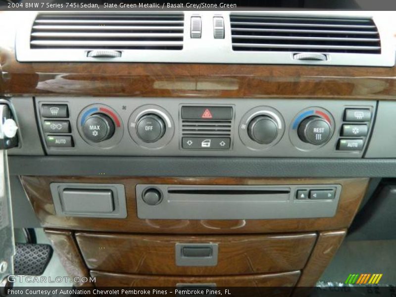 Controls of 2004 7 Series 745i Sedan