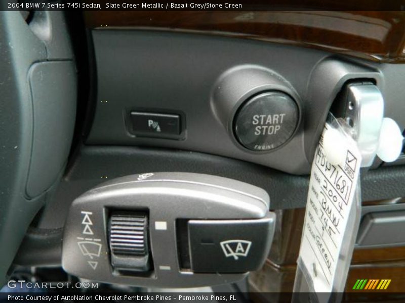 Controls of 2004 7 Series 745i Sedan
