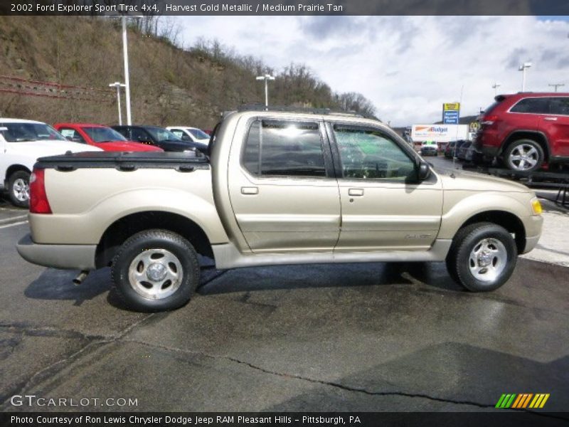 2002 Explorer Sport Trac 4x4 Harvest Gold Metallic