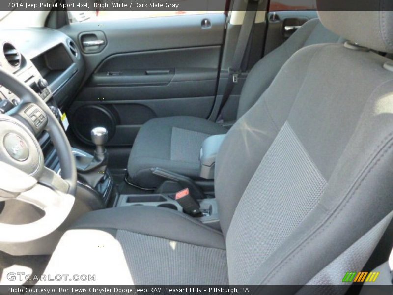 Bright White / Dark Slate Gray 2014 Jeep Patriot Sport 4x4