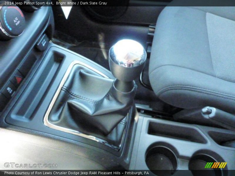 Bright White / Dark Slate Gray 2014 Jeep Patriot Sport 4x4