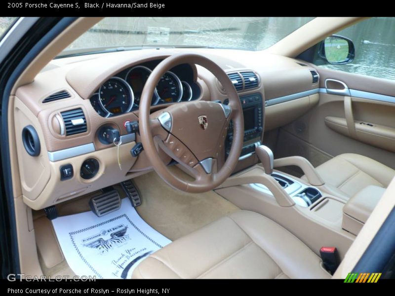 Black / Havanna/Sand Beige 2005 Porsche Cayenne S