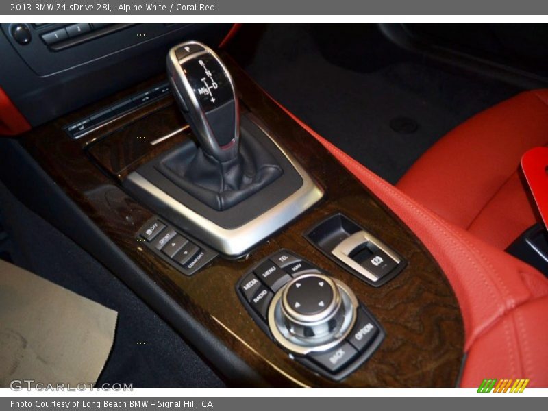 Alpine White / Coral Red 2013 BMW Z4 sDrive 28i