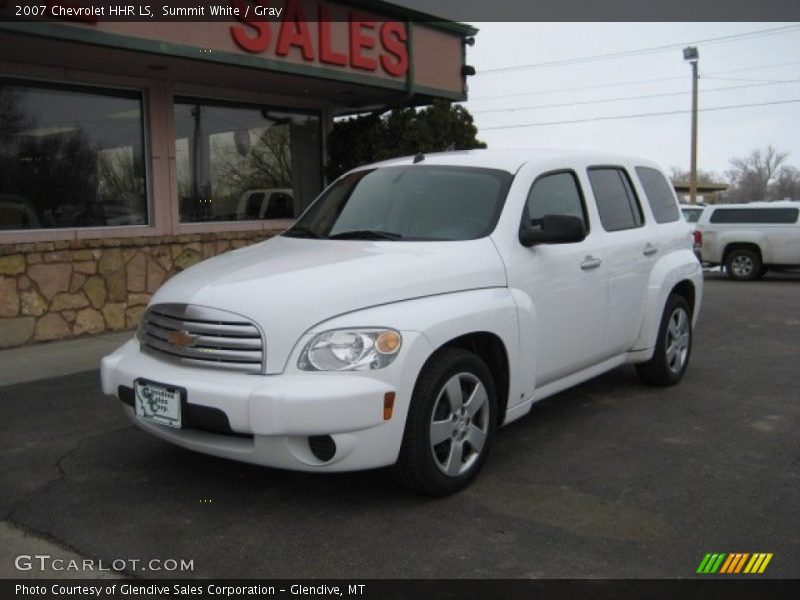 Summit White / Gray 2007 Chevrolet HHR LS