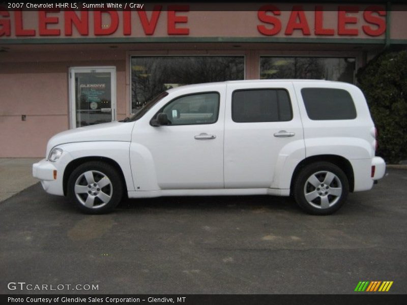 Summit White / Gray 2007 Chevrolet HHR LS