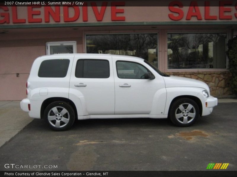 Summit White / Gray 2007 Chevrolet HHR LS