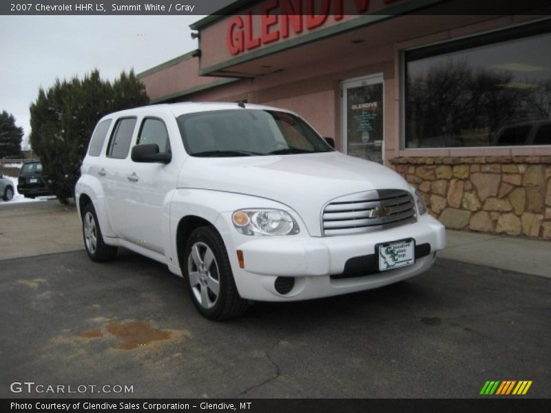 Summit White / Gray 2007 Chevrolet HHR LS