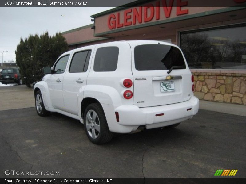 Summit White / Gray 2007 Chevrolet HHR LS
