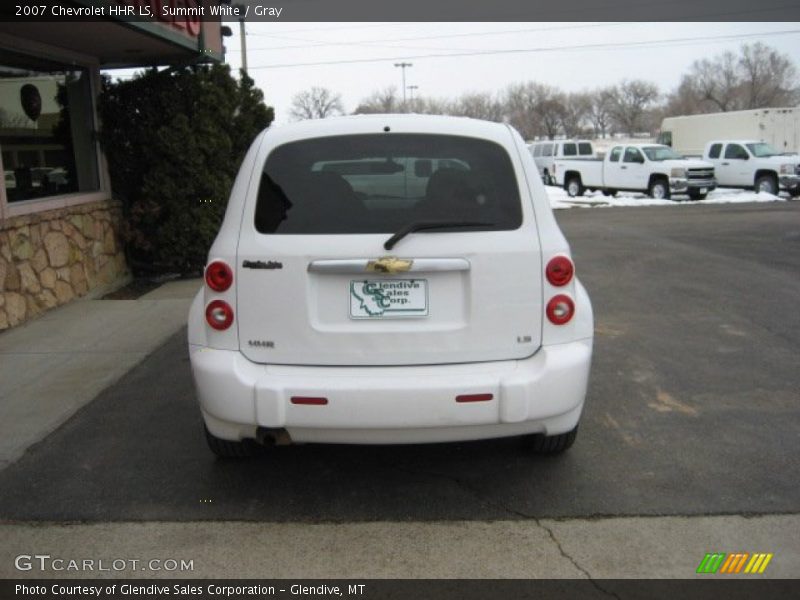 Summit White / Gray 2007 Chevrolet HHR LS
