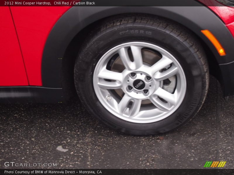 Chili Red / Carbon Black 2012 Mini Cooper Hardtop