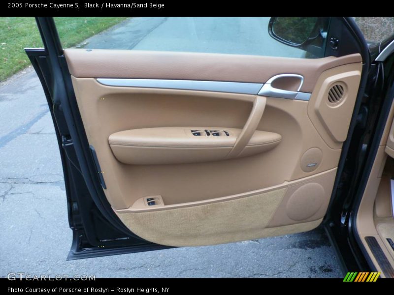 Black / Havanna/Sand Beige 2005 Porsche Cayenne S
