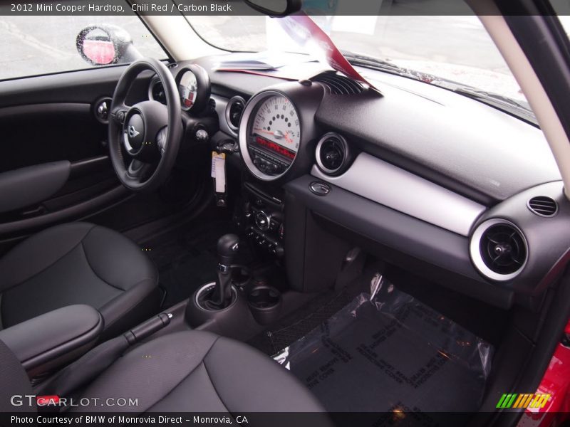 Chili Red / Carbon Black 2012 Mini Cooper Hardtop