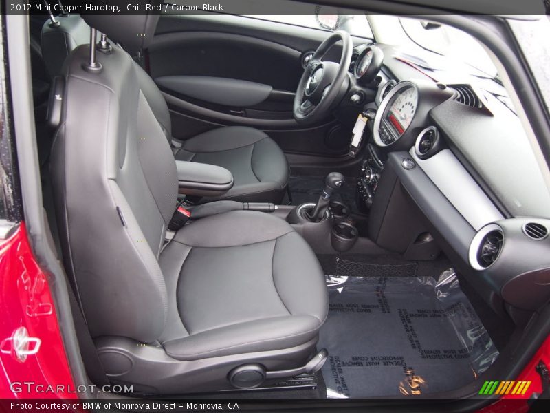 Chili Red / Carbon Black 2012 Mini Cooper Hardtop