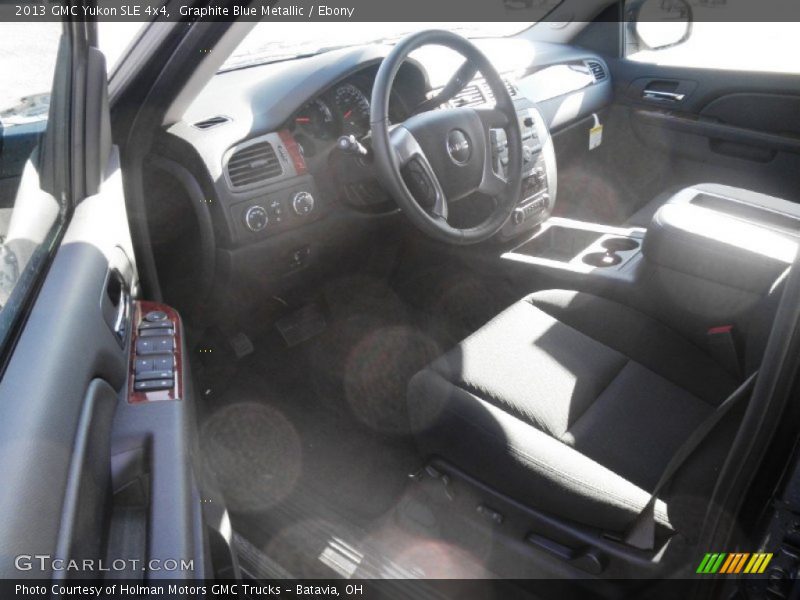 Graphite Blue Metallic / Ebony 2013 GMC Yukon SLE 4x4