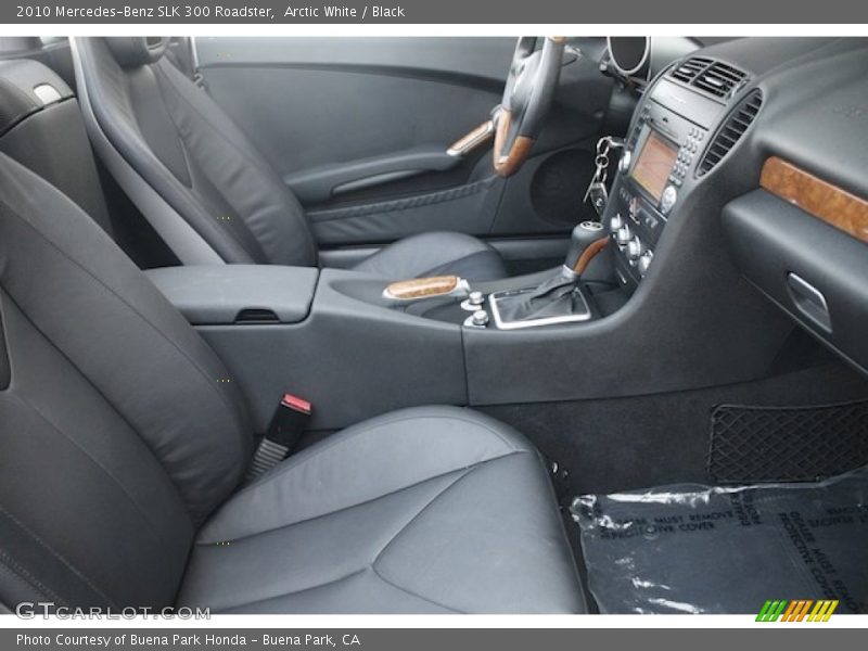 Arctic White / Black 2010 Mercedes-Benz SLK 300 Roadster