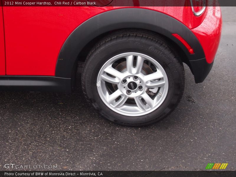 Chili Red / Carbon Black 2012 Mini Cooper Hardtop