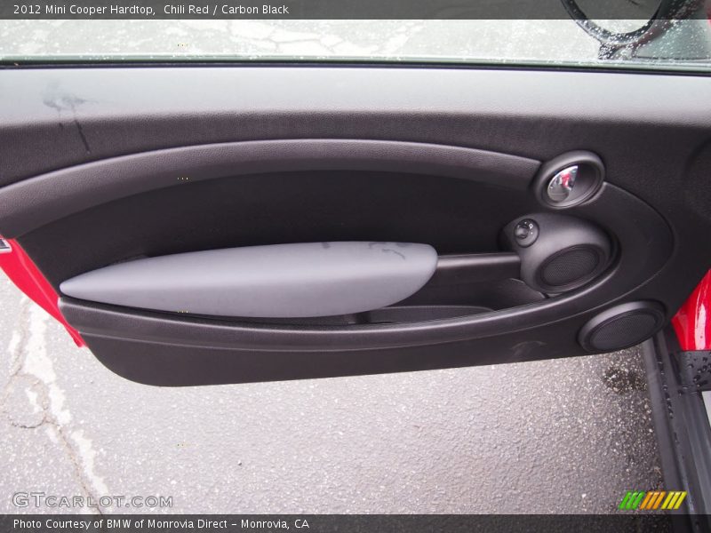 Chili Red / Carbon Black 2012 Mini Cooper Hardtop