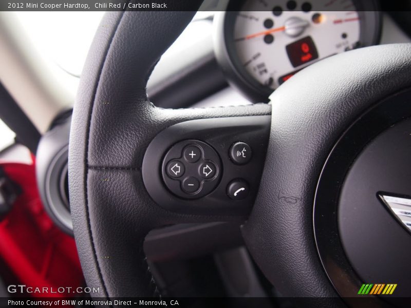 Chili Red / Carbon Black 2012 Mini Cooper Hardtop