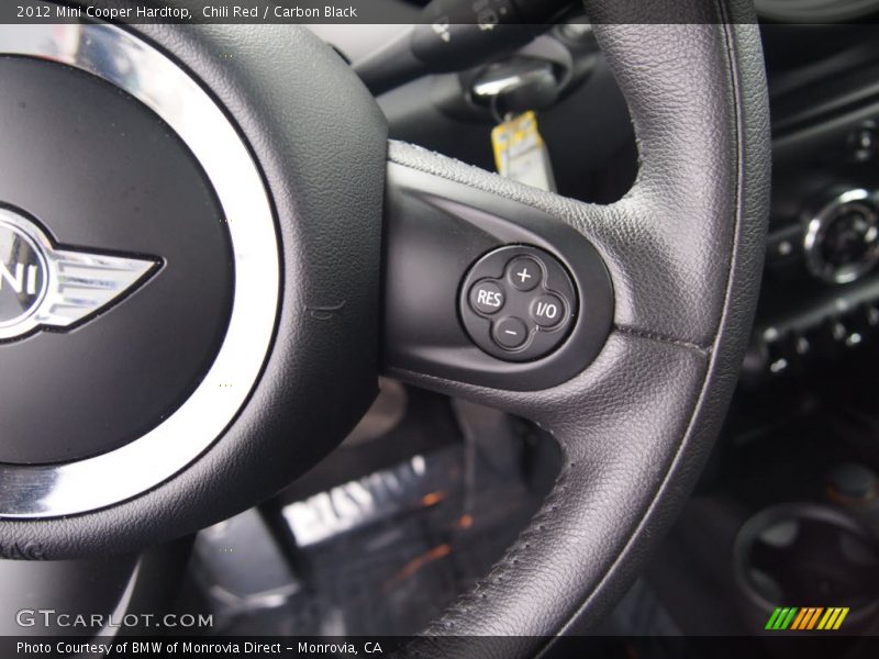 Chili Red / Carbon Black 2012 Mini Cooper Hardtop