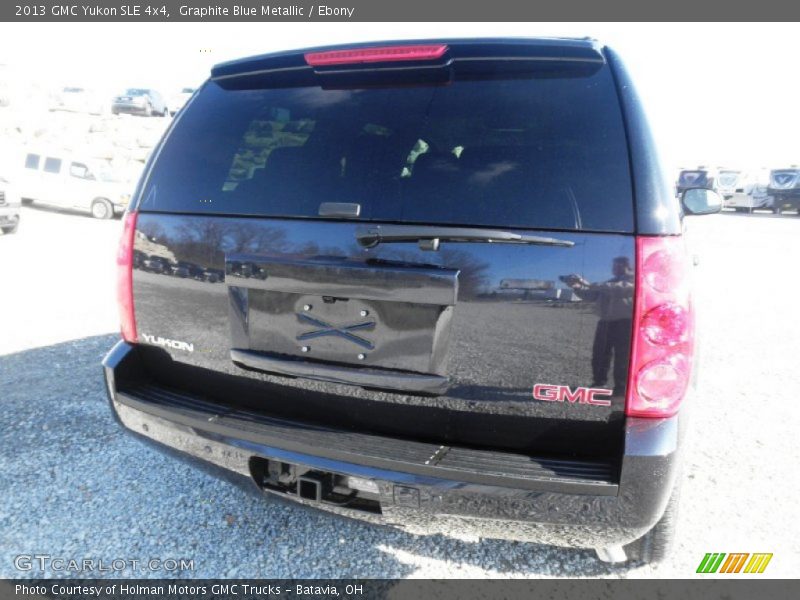 Graphite Blue Metallic / Ebony 2013 GMC Yukon SLE 4x4