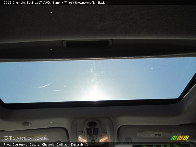 Summit White / Brownstone/Jet Black 2012 Chevrolet Equinox LT AWD