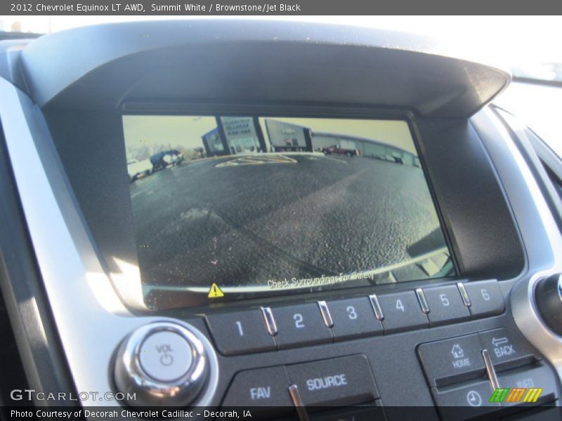 Summit White / Brownstone/Jet Black 2012 Chevrolet Equinox LT AWD