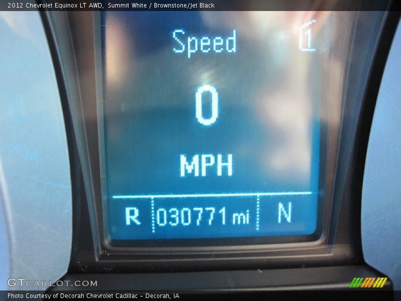 Summit White / Brownstone/Jet Black 2012 Chevrolet Equinox LT AWD