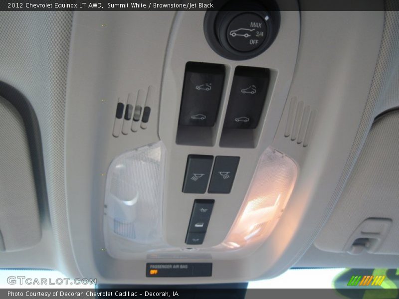 Summit White / Brownstone/Jet Black 2012 Chevrolet Equinox LT AWD