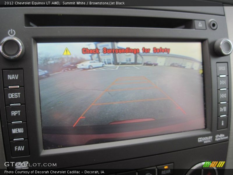 Summit White / Brownstone/Jet Black 2012 Chevrolet Equinox LT AWD