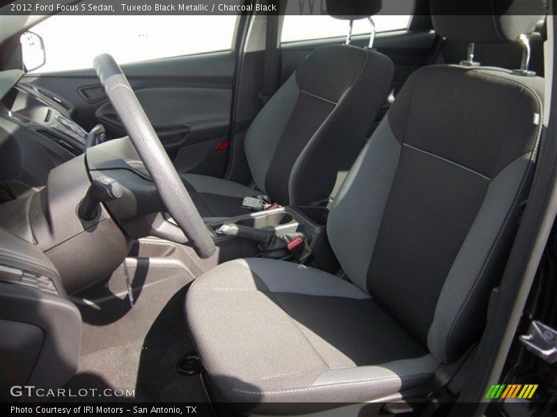 Tuxedo Black Metallic / Charcoal Black 2012 Ford Focus S Sedan