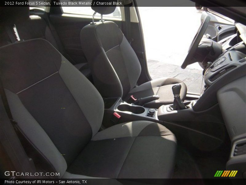 Tuxedo Black Metallic / Charcoal Black 2012 Ford Focus S Sedan