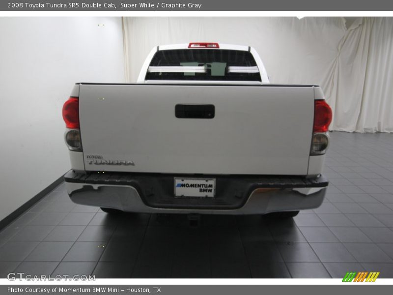 Super White / Graphite Gray 2008 Toyota Tundra SR5 Double Cab