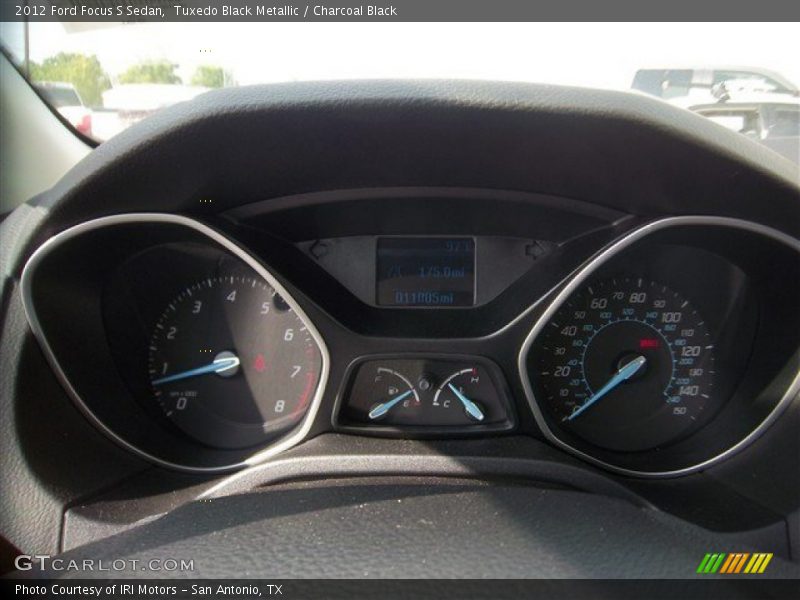 Tuxedo Black Metallic / Charcoal Black 2012 Ford Focus S Sedan