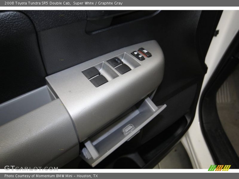 Super White / Graphite Gray 2008 Toyota Tundra SR5 Double Cab