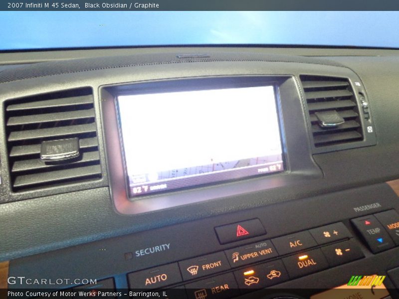 Black Obsidian / Graphite 2007 Infiniti M 45 Sedan