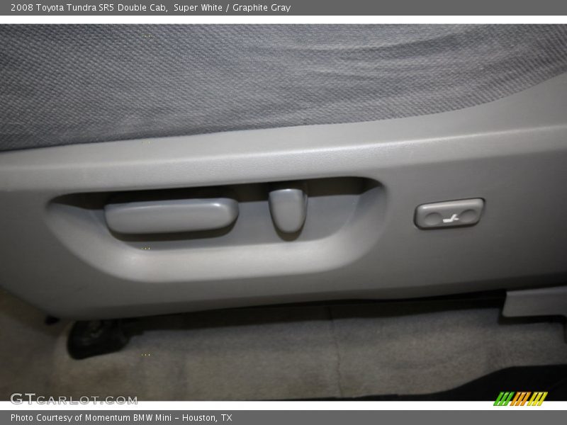 Super White / Graphite Gray 2008 Toyota Tundra SR5 Double Cab