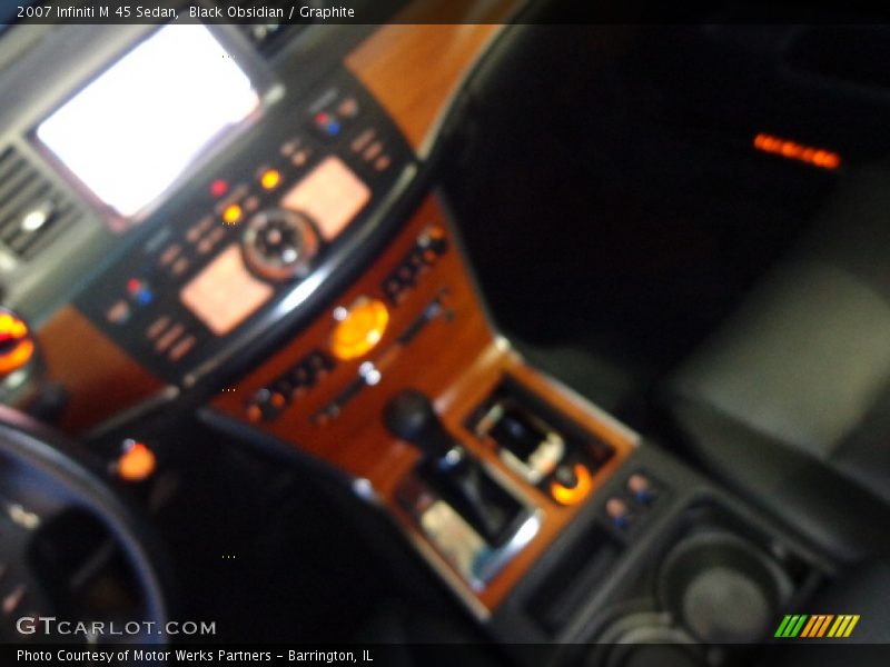 Black Obsidian / Graphite 2007 Infiniti M 45 Sedan