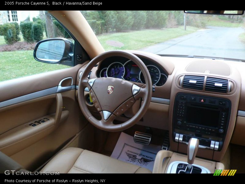 Black / Havanna/Sand Beige 2005 Porsche Cayenne S