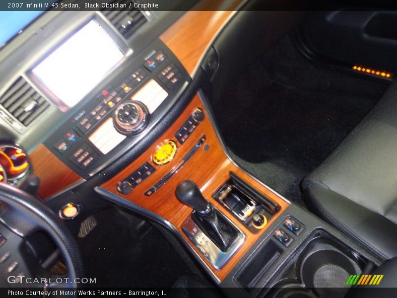 Black Obsidian / Graphite 2007 Infiniti M 45 Sedan