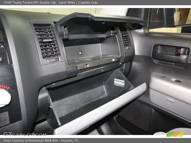 Super White / Graphite Gray 2008 Toyota Tundra SR5 Double Cab