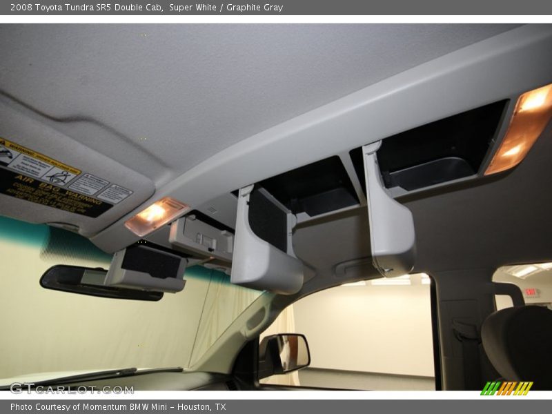 Super White / Graphite Gray 2008 Toyota Tundra SR5 Double Cab