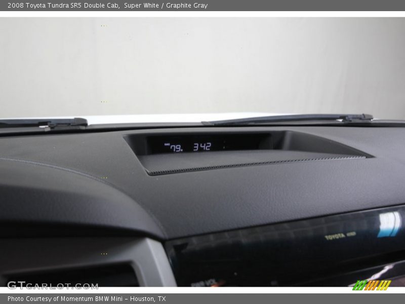 Super White / Graphite Gray 2008 Toyota Tundra SR5 Double Cab