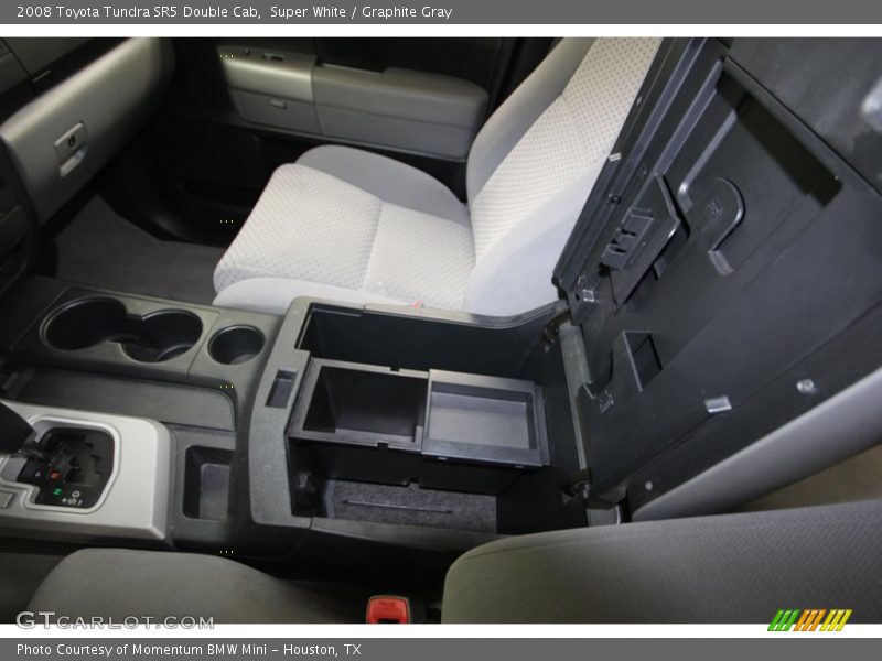 Super White / Graphite Gray 2008 Toyota Tundra SR5 Double Cab