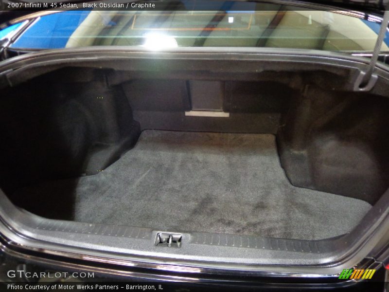 Black Obsidian / Graphite 2007 Infiniti M 45 Sedan