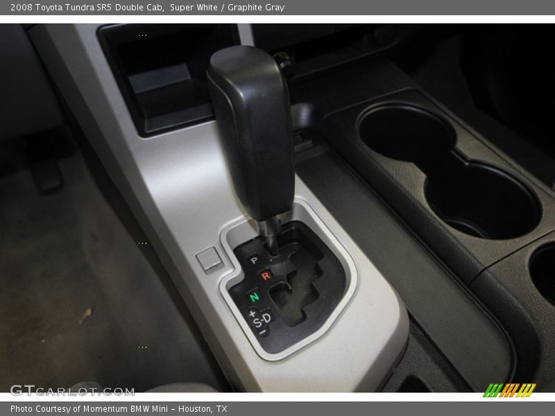 Super White / Graphite Gray 2008 Toyota Tundra SR5 Double Cab