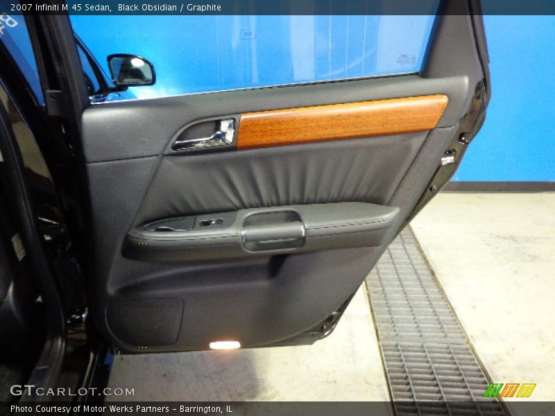Black Obsidian / Graphite 2007 Infiniti M 45 Sedan