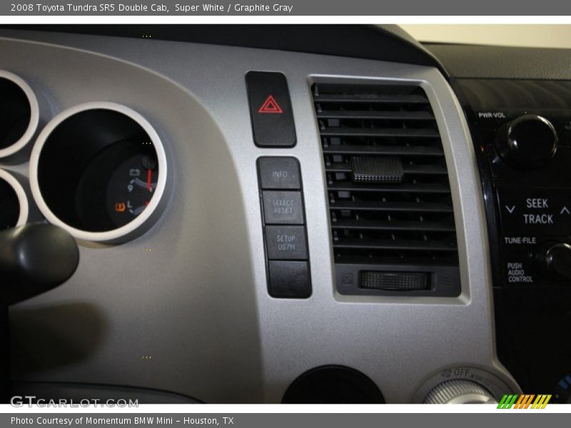 Super White / Graphite Gray 2008 Toyota Tundra SR5 Double Cab