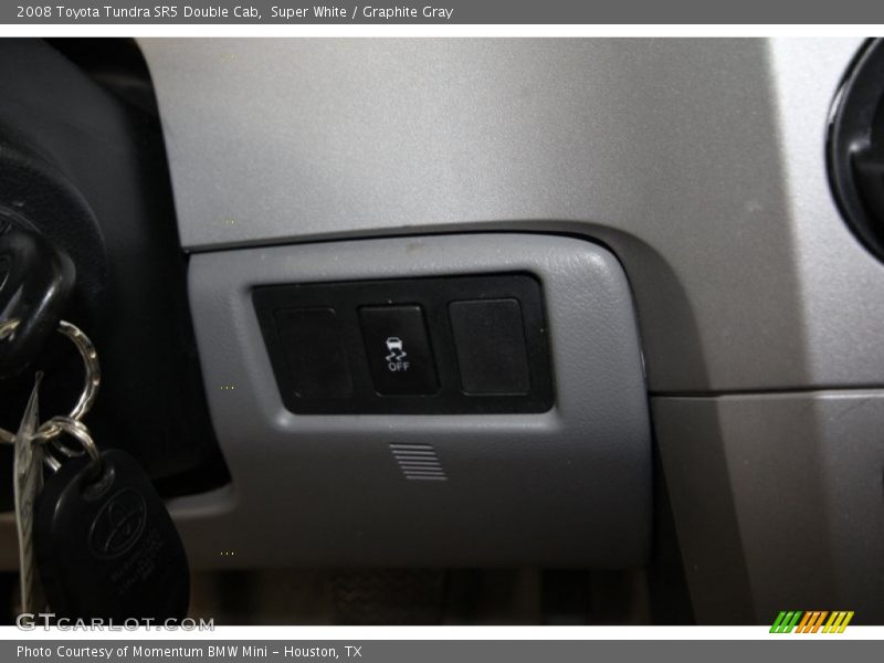 Super White / Graphite Gray 2008 Toyota Tundra SR5 Double Cab