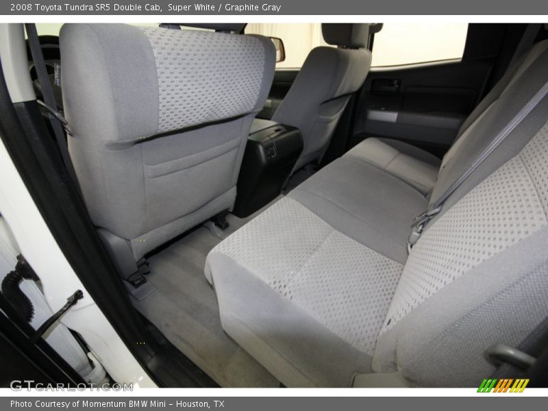 Super White / Graphite Gray 2008 Toyota Tundra SR5 Double Cab